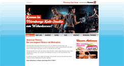 Desktop Screenshot of american-fitness-nuernberg.de